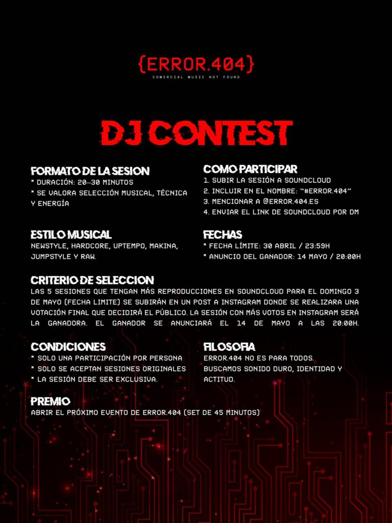 Cartel DJ CONTEST